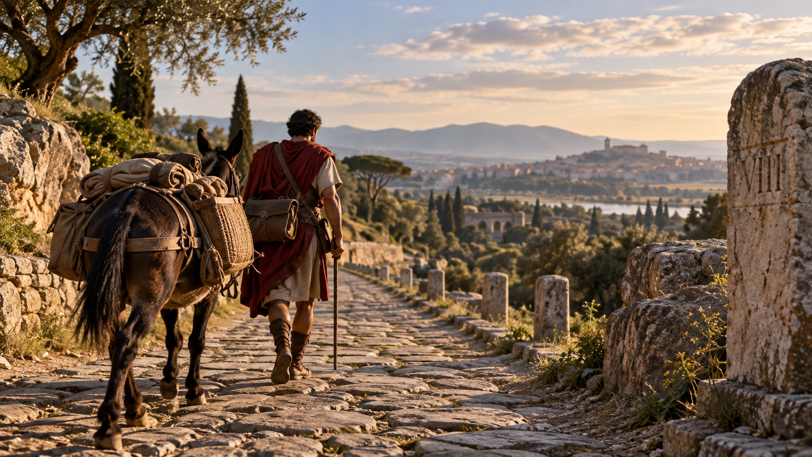 Come viaggiava un messaggero romano nel II secolo